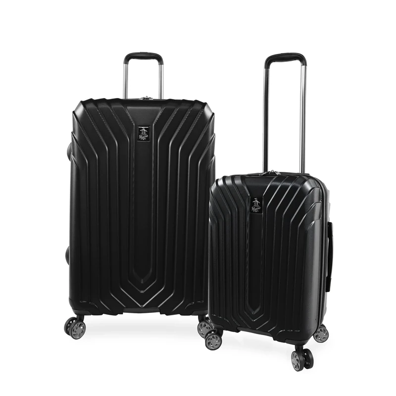 Original Penguin 2pc Spinner Luggage Set, Black - Blake Set