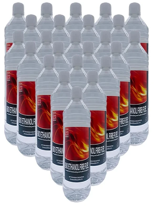 Bio Ethanol (12 Litre) Premium Bioethanol Fuel Bio Ethanol Liquid Fuel for Fires Pits, Fireplace | High Purity Clean Burning Bio Ethanol Fuel | Indoor & Outdoor Ethanol Fuel | Bio-ethanol Fuel Liquid…