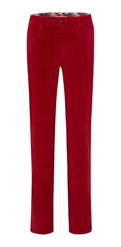 BRAX Men's Style Fabio Dx Cord Evolution Pants, FIRE, 33W x 34L