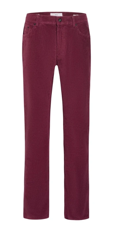 BRAX Men's Style Cooper FA Mythos Flex (Cord) Corduroys, Portobello, 42W x 30L