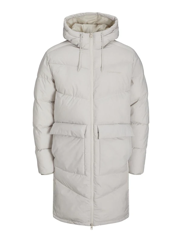 JACK & JONES Men's Jorvesterbro Long Puffer Sn Jacket, moonbeam, XL