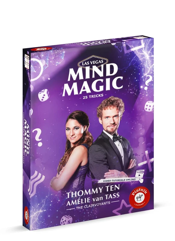 Piatnik 6702 The Clairvoyants-Mind Magic-Lernen Sie Zaubern mit den Weltmeistern der Mental Magic