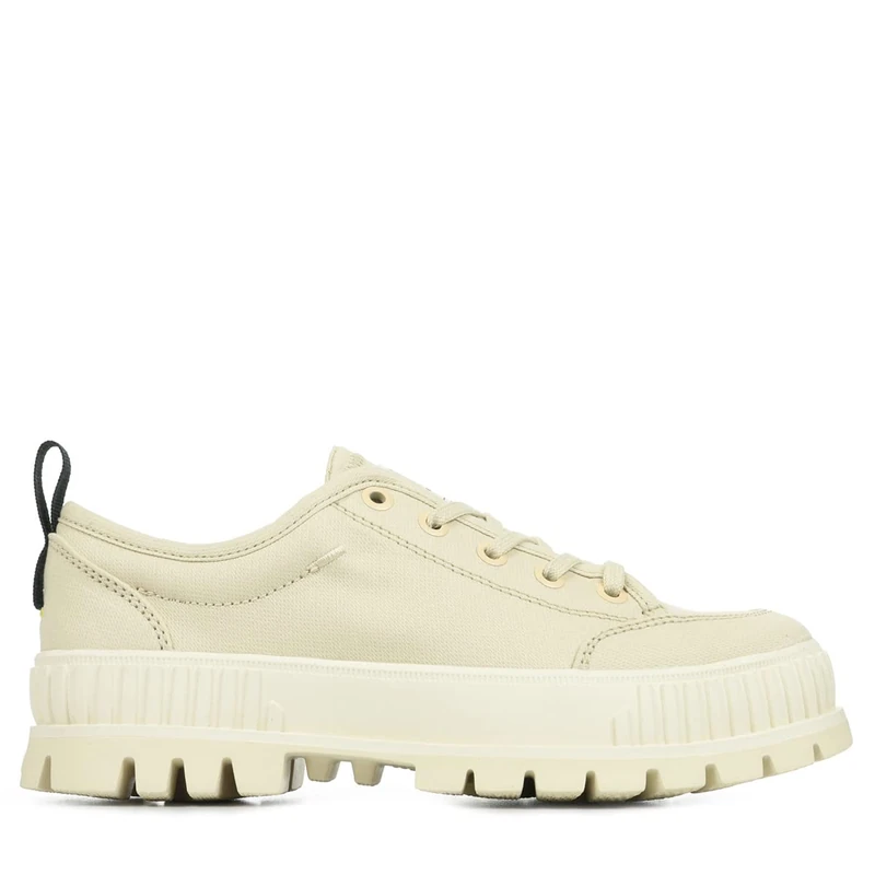 Palladium Pallashock Lo Organic 2 78569116M, Trainers, Beige, 8 UK