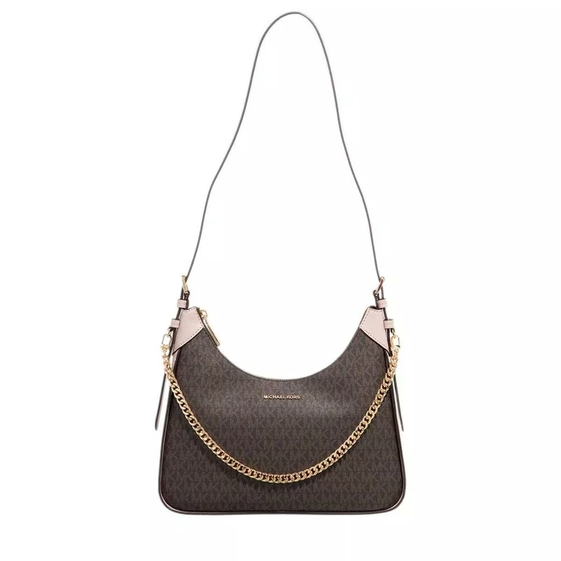 Michael Kors 30R3G3WM2B-266 MD MSGR WILMA Women BRN/SFTPINK Size One Size