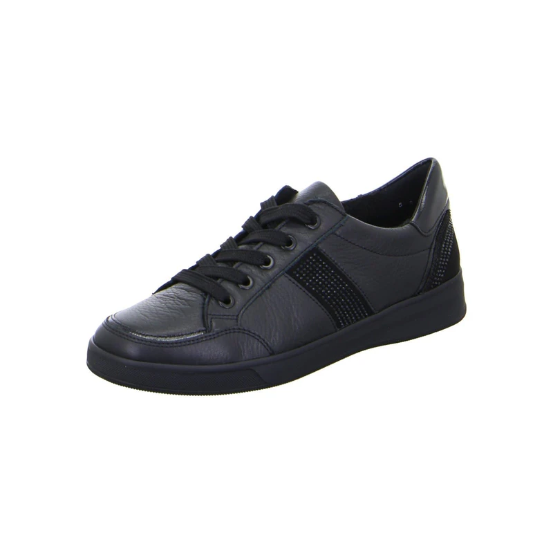 ARA Women's Rome Sneaker, Black, 4.5 UK