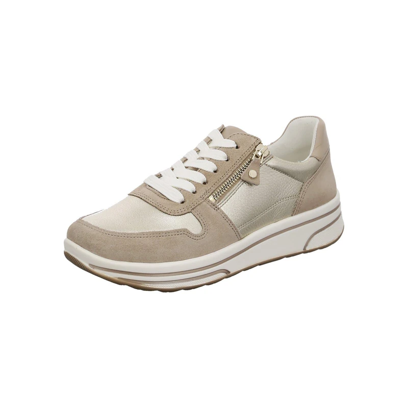 ARA Women's Sapporo Low-Cut Trainers, Sand, Platinum, EU 41.5 Wide