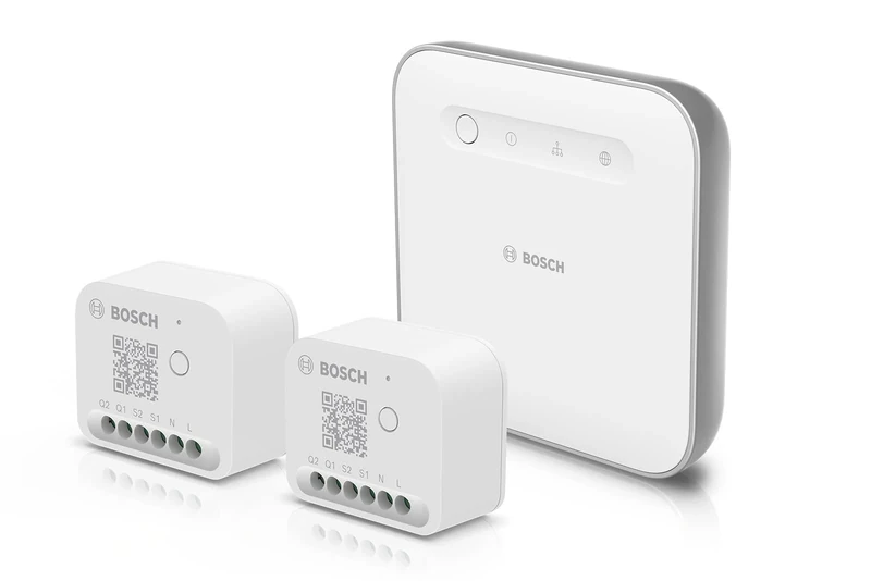 Bosch Smart Home starter kit light/shutter control II for controlling lighting, shutters/Venetian blinds/sun blinds, compatible with Amazon Alexa, Google Assistant and Apple HomeKit - Amazon Edition