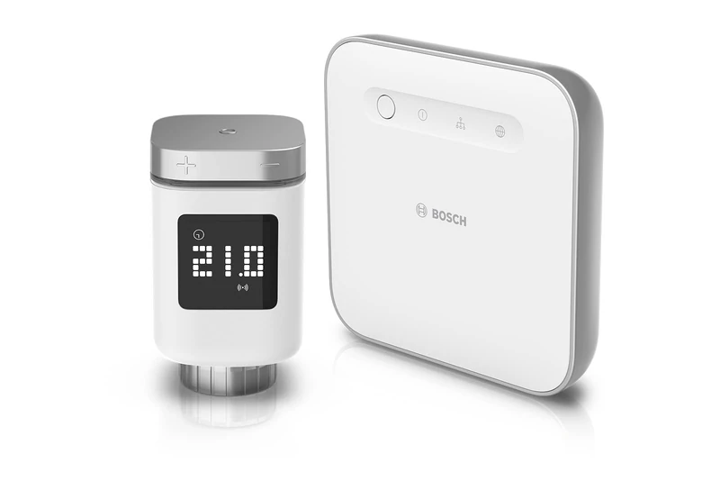 Bosch Smart Home starter kit heating with app control, compatible with Apple HomeKit, Amazon Alexa and Google Assistant - Amazon Edition