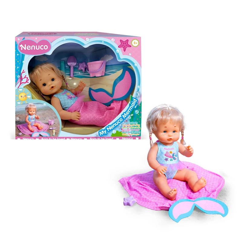 Nenuco My Mermaid Baby Doll with Accessories - NFN22000