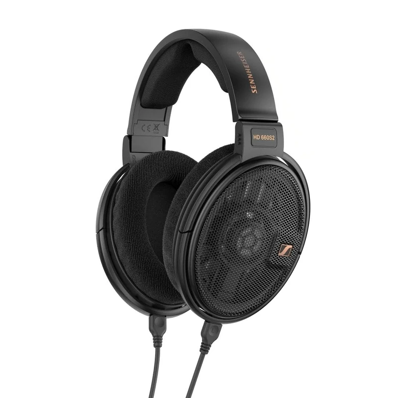 Sennheiser HD 660S2 - Audiophile Open-Back Over Ear Headphones Wired with Deep Bass Extension and Refined Acoustic Performance for PC, Music, Gaming, Podcasts, Premium Black