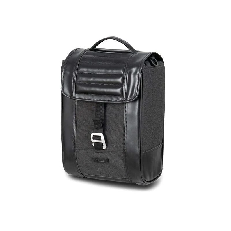 Saddle Bag 1 Unit SR38 Cafe Racer Black