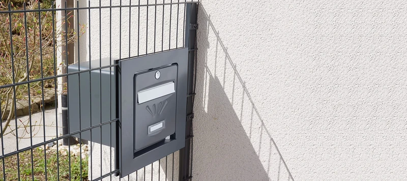Encadrement grillage pour Boîte aux lettres BURG WACHTER - Anthracite
