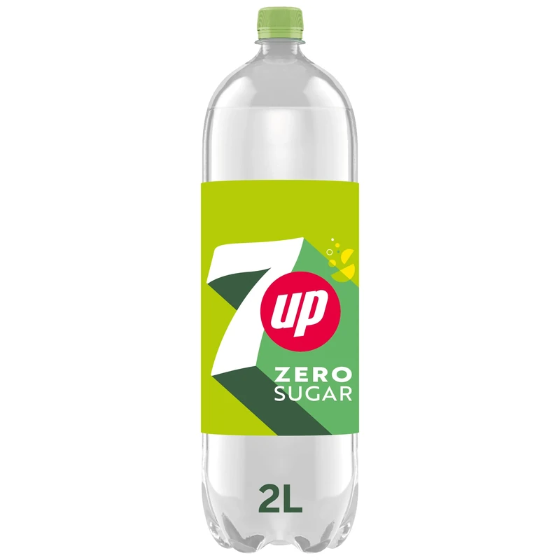 7UP Zero Lemon & Lime Bottle 2L