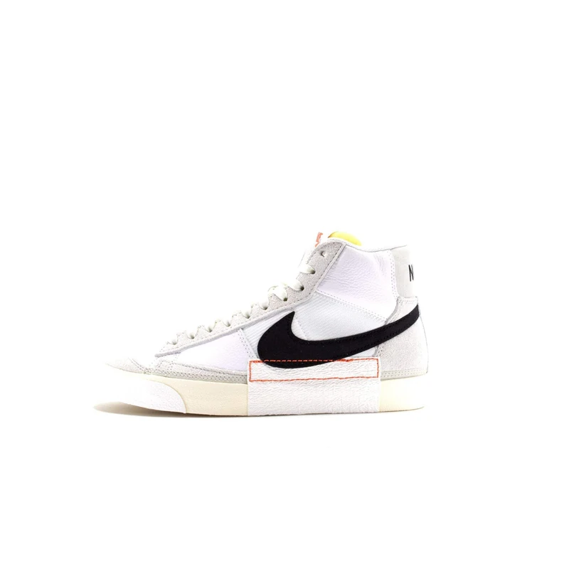 Nike DQ7673-100 Nike Blazer Mid Pro Club Sneaker Male White/Black-Light Bone-Summit White UK 5.5