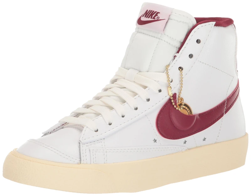 NIKE DV7003-100 Blazer Low '77 SE Sneaker Female White/Team RED-Muslin-MTLC Gold Star UK 6