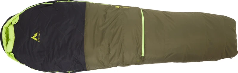 McKinley Trekker Sleeping bag Olive Dark/Black Nig 195L