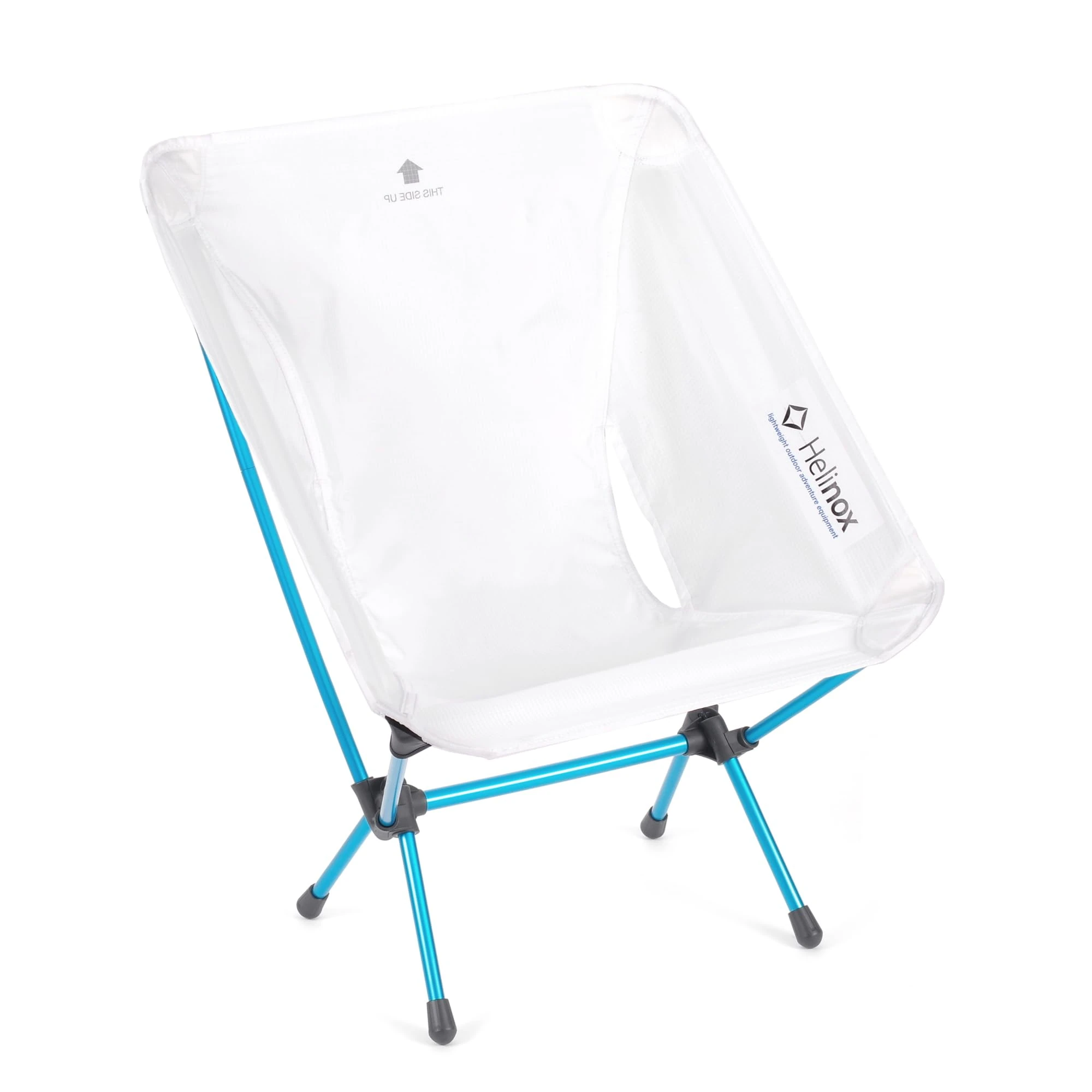 Helinox Chair Zero Ultralight Compact Large Camping Chair White, 0.5kg Outdoor Chairs, Folding Chairs for Outside, Hiking, Backpacking, Camping, Adventures