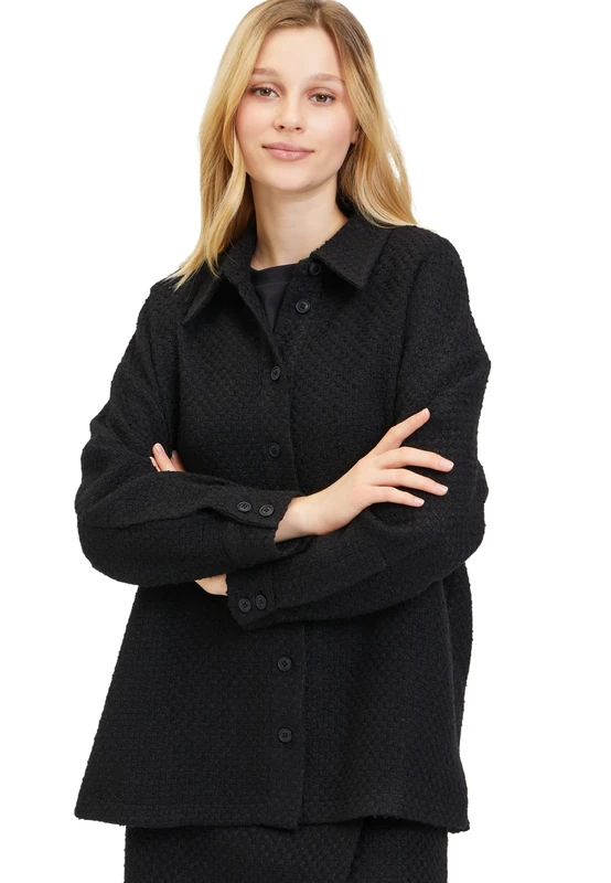 Tamaris Women's Bebra Shirts, Black Beauty, 12