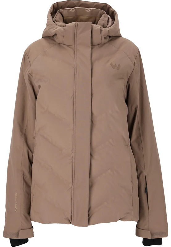 WHISTLER Women's Freeride CFT+ Puffer Ski Jacket - Pine Bark