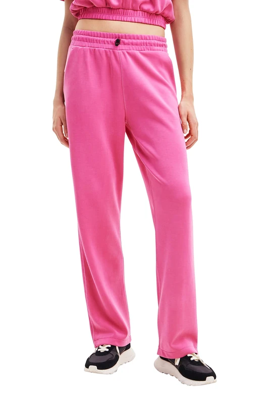 Desigual Pant_Pinko Women's Casual Pants, red, XS