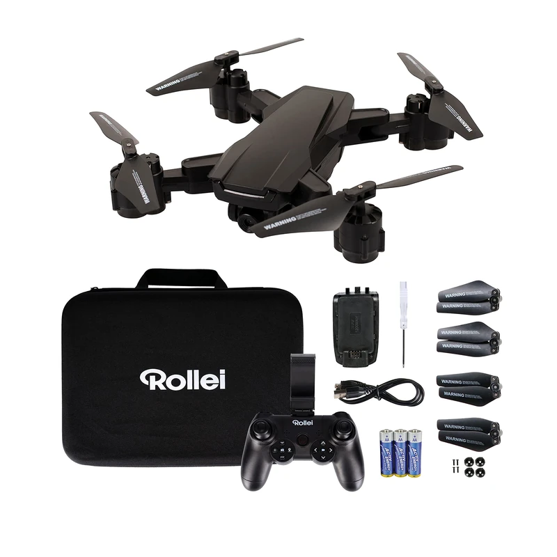 Rollei Fly 80 Combo Drone - WiFi Live Image & Remote Control