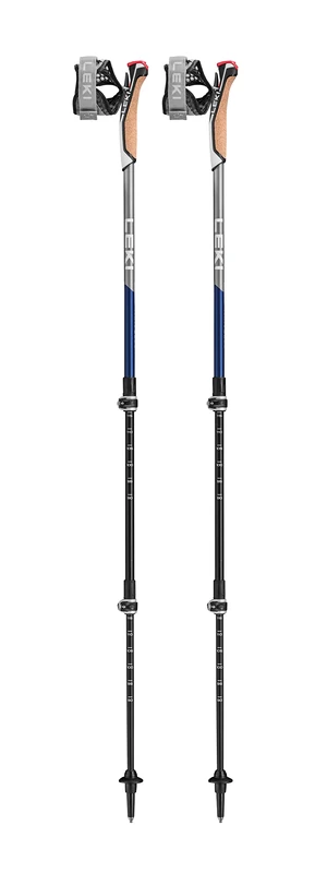 Leki Traveller Carbon, MidnightBlu DkMetallic/Lt Anthracite/Wht