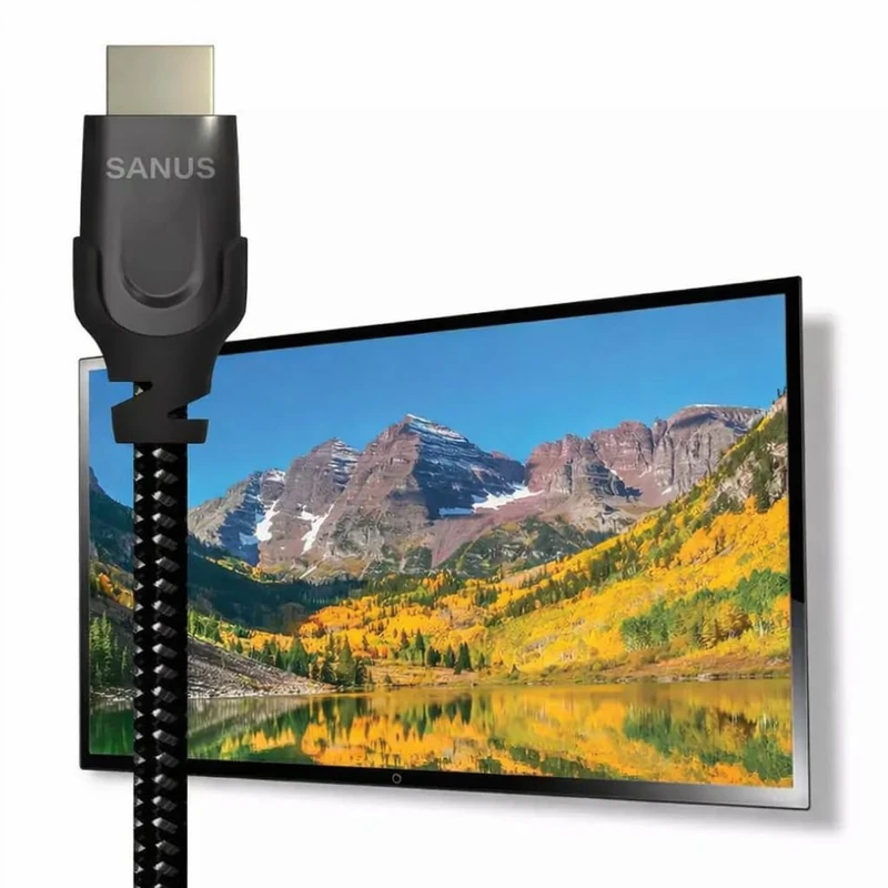 Sanus SAC-20HDMI5 2.0 4K 18Gbps Premium Certified High Speed HDMI Cable with Ethernet (5 meters/16.4 feet)