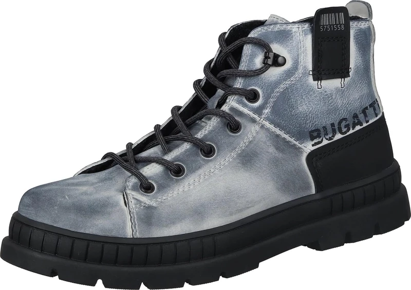 bugatti Men's Pallario Comfort Boots, Gray, 7.5 UK - Image 1