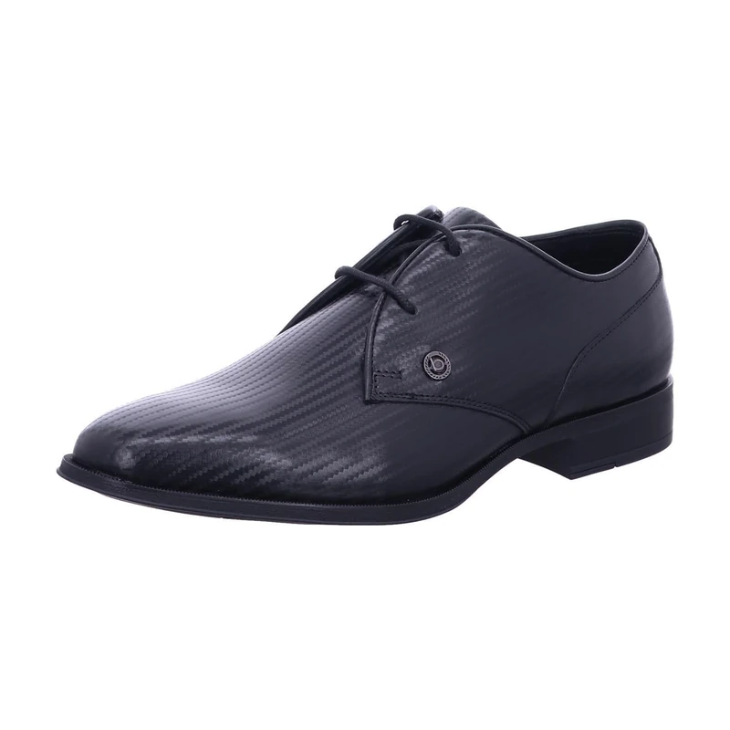 bugatti Men's Zavinio Low lace-up Shoes, Black, 11.5 UK