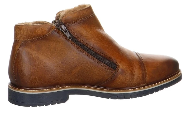bugatti Mens CajMode Boots, Cognac, 6.5 UK