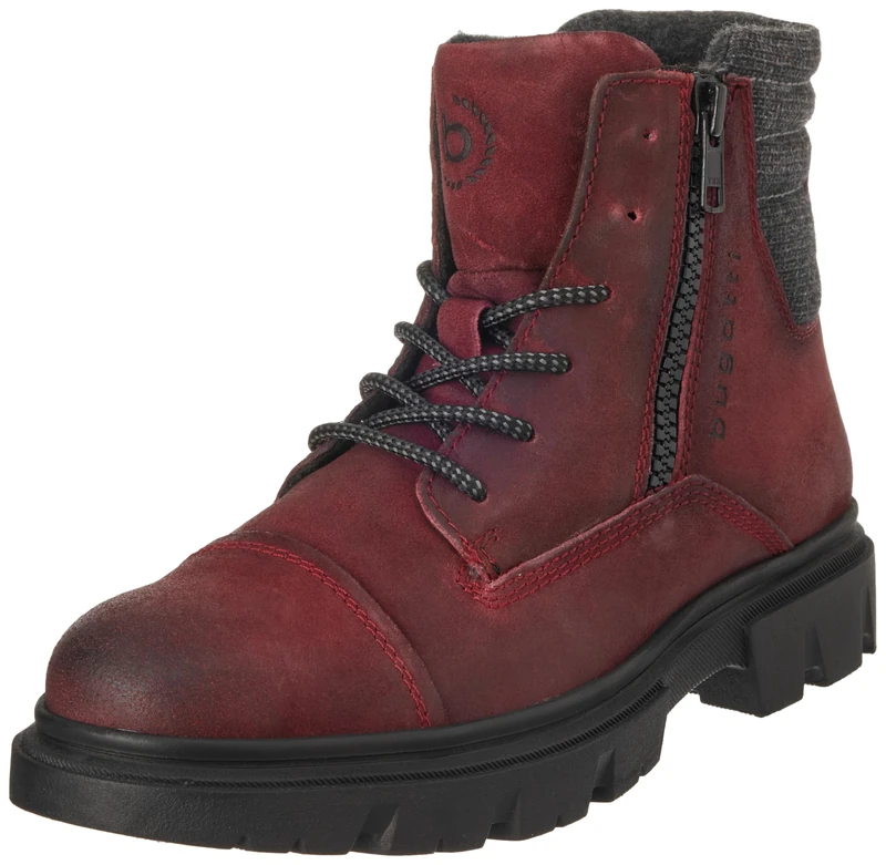 bugatti Men's Fabello Boots, red, 9 UK