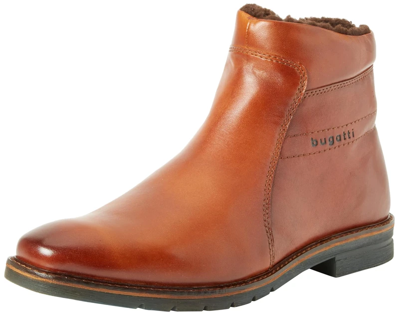 bugatti Men's Merlo Boots, Cognac 2, 45 EU