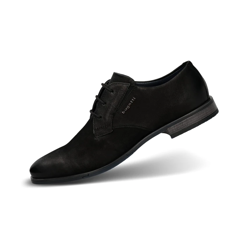 bugatti Men's Gapo Lace-Up Shoes, Black, 41 EU, Black, 7 UK