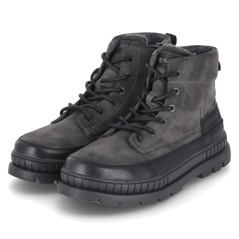 bugatti Men's Pallario Comfort Boots, Grey, 43 EU, gray, 9 UK