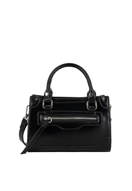 myMo ROCKS Women's Handbag, Black, OneSize