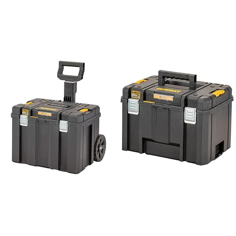 DEWALT DWST83347-1 TSTAK™ 2.0 Mobile Storage Box & TSTAK™ 2.0 Deep Toolbox