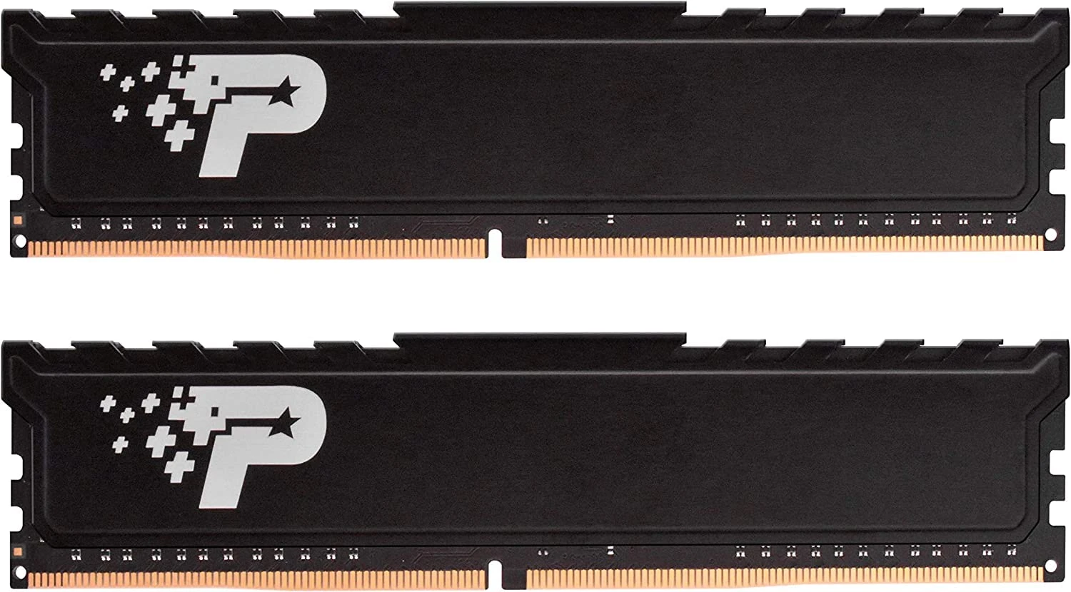 Patriot Signature Premium DDR5 RAM 32GB (2X16GB) 5600MT/s CL46 UDIMM W/HS Desktop Memory Kits - PSP532G5600KH1