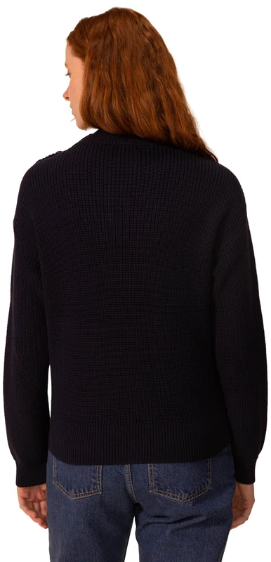 Petit Bateau Women’s Pull, Blue Smoking, XS