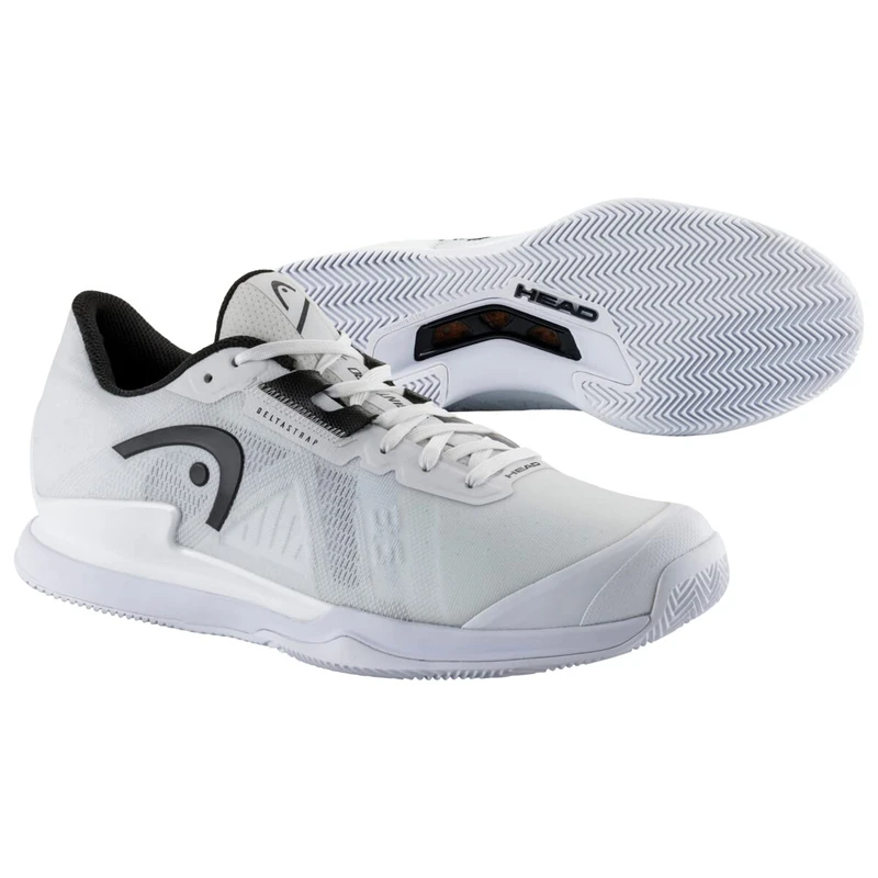 HEAD Sprint Pro 3.5 Clay Men's Tennis Shoes White Black