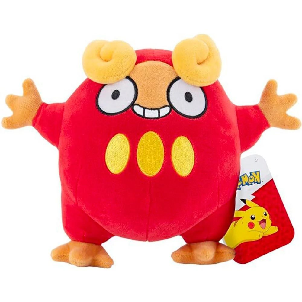 Pokémon Official & Premium Quality 8-inch Darumaka Adorable, Ultra-Soft, Plush Toy, Perfect for Playing & Displaying-Gotta Catch ‘Em All