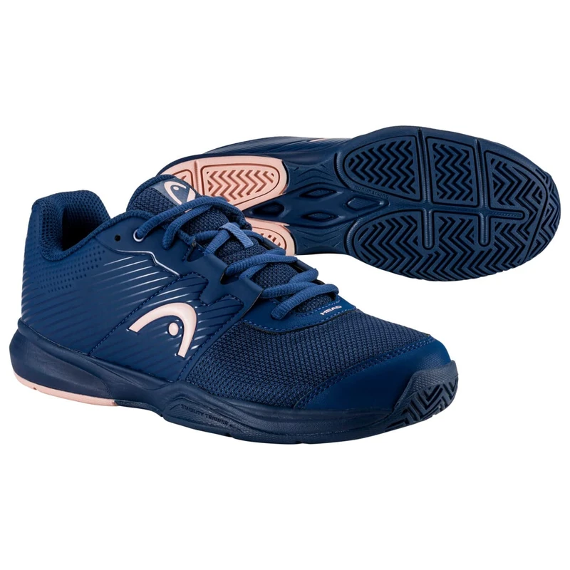 HEAD Revolt Court Womens Tennis Shoes, Blueberry/Rose, 4.5 UK