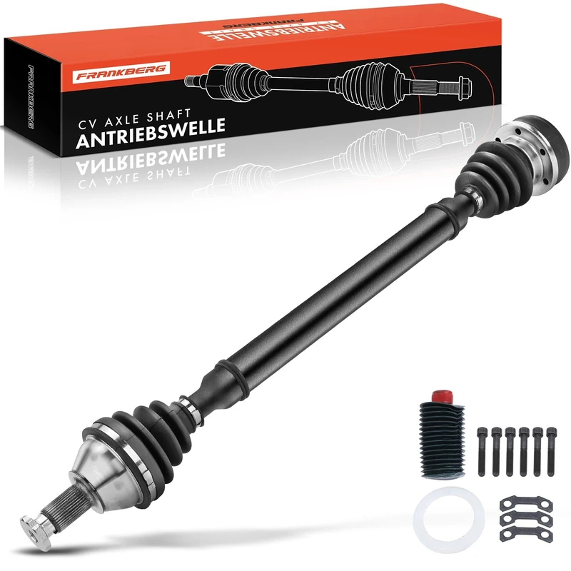Frankberg Joint Kit Drive Shaft CV Joint Kit Front Axle Right Compatible with A2 8Z0 Cordoba 6L2 Ibiza III 6L1 Fabia I 6Y2 Fabia I Estate 6Y5 Replace# 6Q0407272S