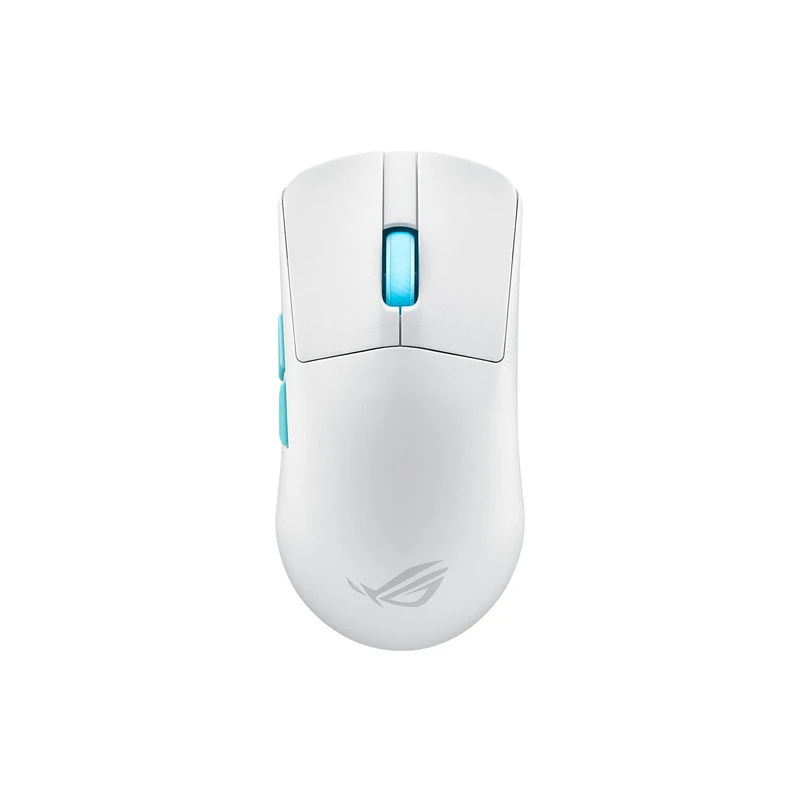 ASUS ROG Harpe Ace Aim Lab Edition Wireless Gaming Mouse, 54g Lightweight, 24GHz RF, Bluetooth, 36K DPI Sensor, 5 Buttons, ROG SpeedNova, ROG Omni Receiver, Esports & FPS Gaming, White