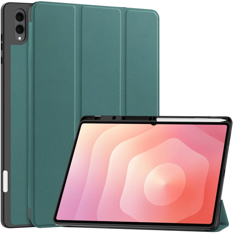 YRH for Lenovo M10 3rd Gen 10.1 inch Case 2022 (TB328FU/TB328XU), Slim Light Stand Hard Shell with Auto Sleep/Wake Tablet Cover for Lenovo Tab M10 Case Gen 3, Darkgreen