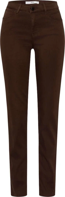 BRAX Women's Style Shakira Revolution-Free to Move Pants, Chocolate, 34W x 32L