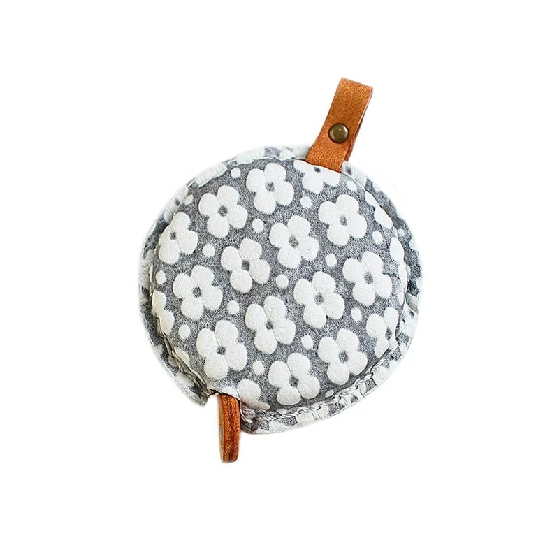 Cohana Yuzen measuring tape leather grey - 1pc