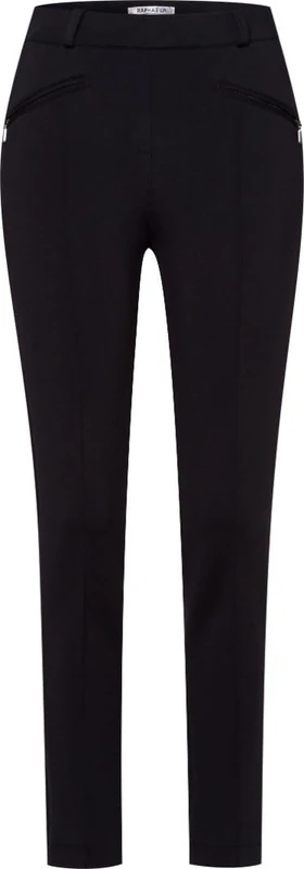 Raphaela by Brax Women's Lillyth Chic New Scuba Jersey Trousers, Black, 18