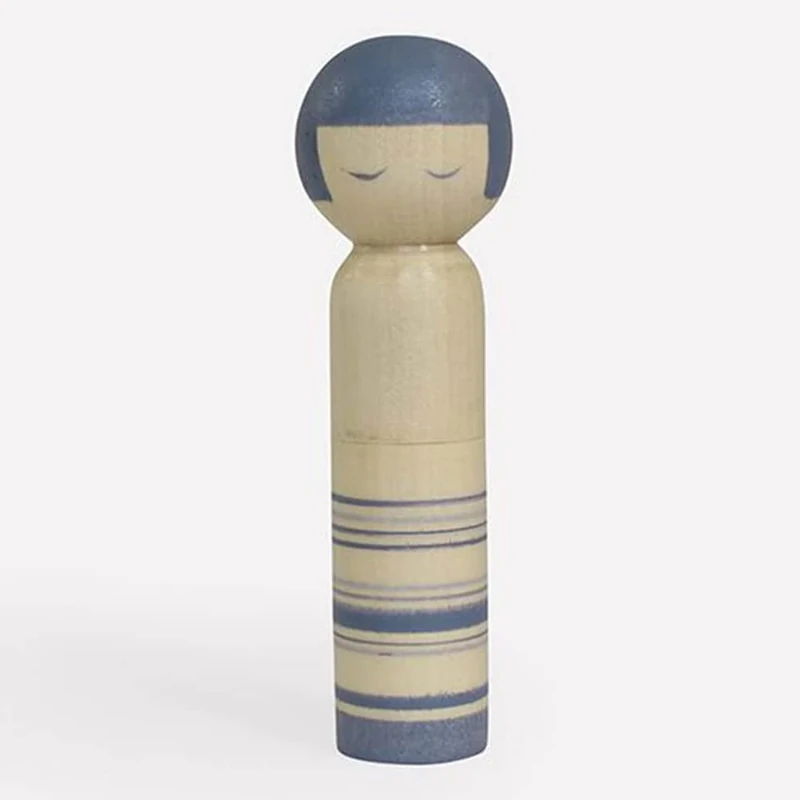 Cohana Kokeshi Doll Pincushion Blue - 1pc