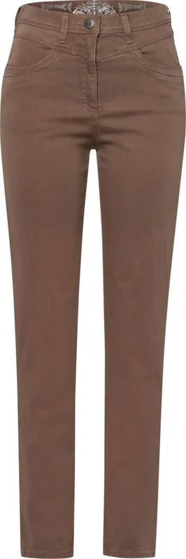 Raphaela by Brax Women's Dummy Pants, Taupe, 36W x 32L