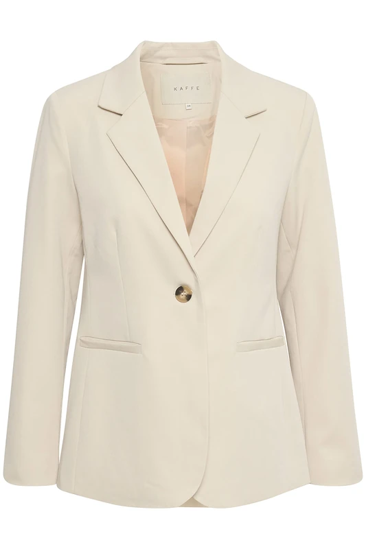 Kaffe Women's Kasakura Business Casual Blazer, Antique White, XS
